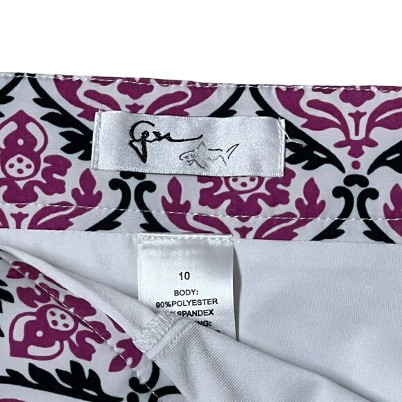 Greg Norman 'The Shark' Pink and Black Skort, Size 10 - Picture 6 of 7